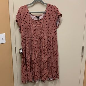 Sz 2 Torrid polkadot mini dress